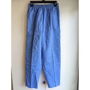 Act III Women's Blue Casual High Rise Elastic Waist Pant Size 14